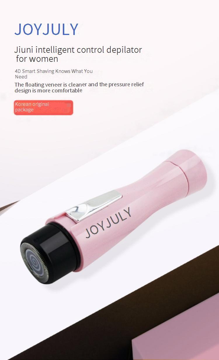 Aparelho elétrico para depilação feminina - Aparador de biquíni e depilador corporal indolor (lâminas hipoalergênicas, sem fio, à prova d'água e recarregáveis)_voghion.com