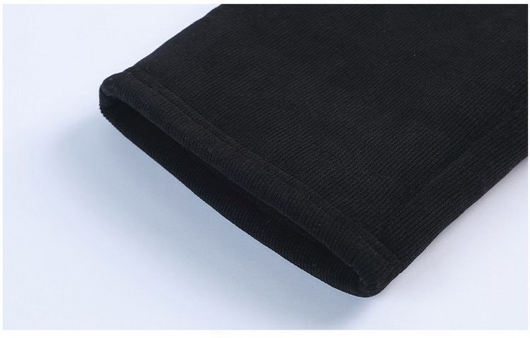 Thermal Corduroy Pants For Women – High-Waisted Winter Fleece-Lined Trousers With Elastic Waist (XL-6XL) – Plus Size Snow-Ready Straight Leg Pants_voghion.com