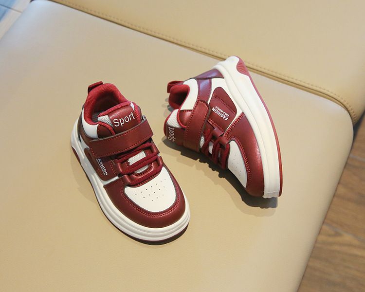 Nya små vita flickskor High Top Pojkar Casual Board Shoes Mjuka sulor Babyskor_voghion.com