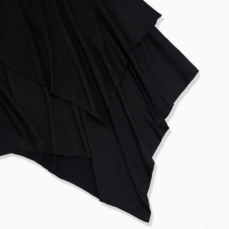 Nuovo vestito casual da donna di grandi dimensioni, stile hipster, con scollo a V, spalle scoperte, maniche corte, gonna con lacci di grandi dimensioni_voghion.com