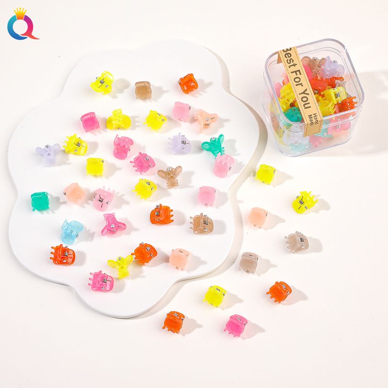 Unisex Κλιπ Μαλλιών σε Χρώμα Καραμέλας Μικρό Κουτί Κλιπ Χρωματιστή Πλεξούδα Μικρό Κλιπ Κλιπ Σπασμένες Φράντζες Κλιπ Κλιπ Κλιπ Κλιπ_voghion.com