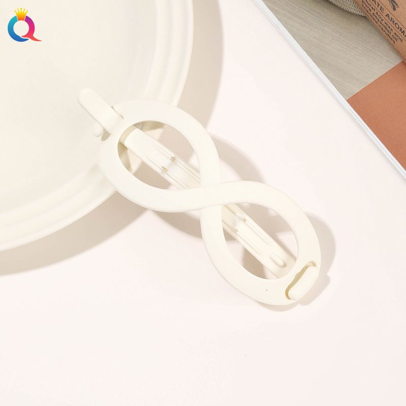 Fermaglio per capelli in policarbonato opaco - Elegante fermaglio ovale per capelli da donna (fermagli antiscivolo per chignon, grazioso accessorio per capelli posteriori, tenuta delicata per capelli spessi)_voghion.com