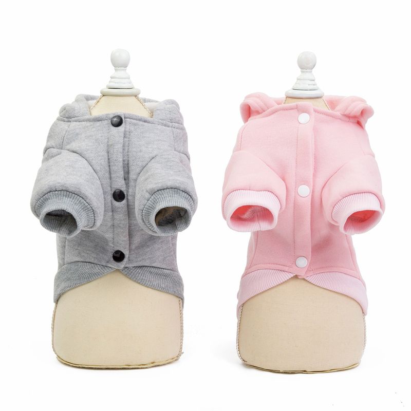 Haine pentru animale de companie toamnă/iarnă, ursuleț de pluș nou, câini mici, material textil, hanorac cu 19 buzunare mari_voghion.com