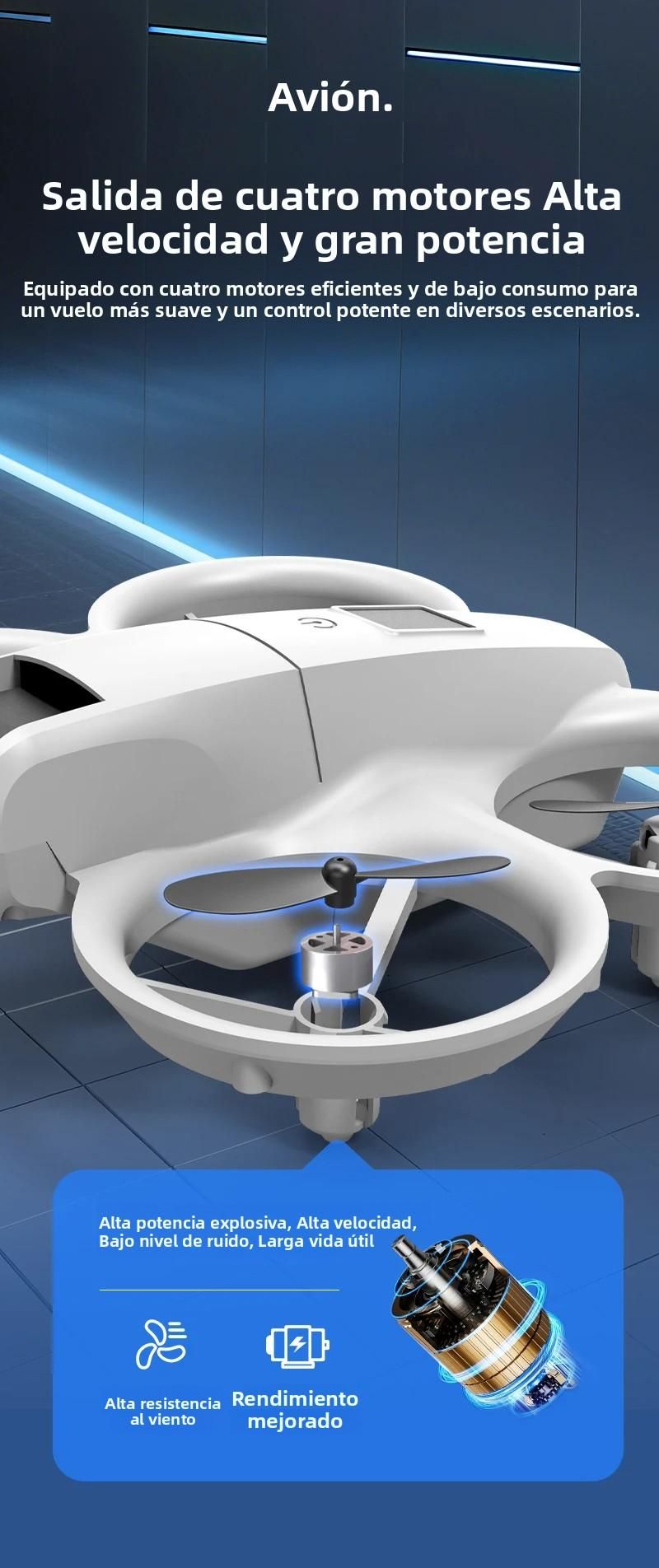 Mini drone JJRC H135 con telecamera HD 4K WiFi FPV, telecomando per evitare gli ostacoli, elicottero portatile, quadricottero giocattolo per_voghion.com