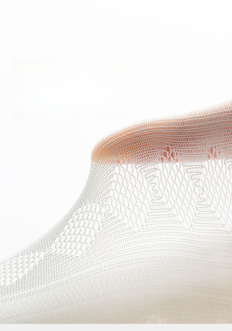 Chaussettes bateau pour femmes, chaussettes d'été en maille, fil ultra-fin, déodorantes, absorbant la transpiration, respirantes, sans os, invisibles_voghion.com