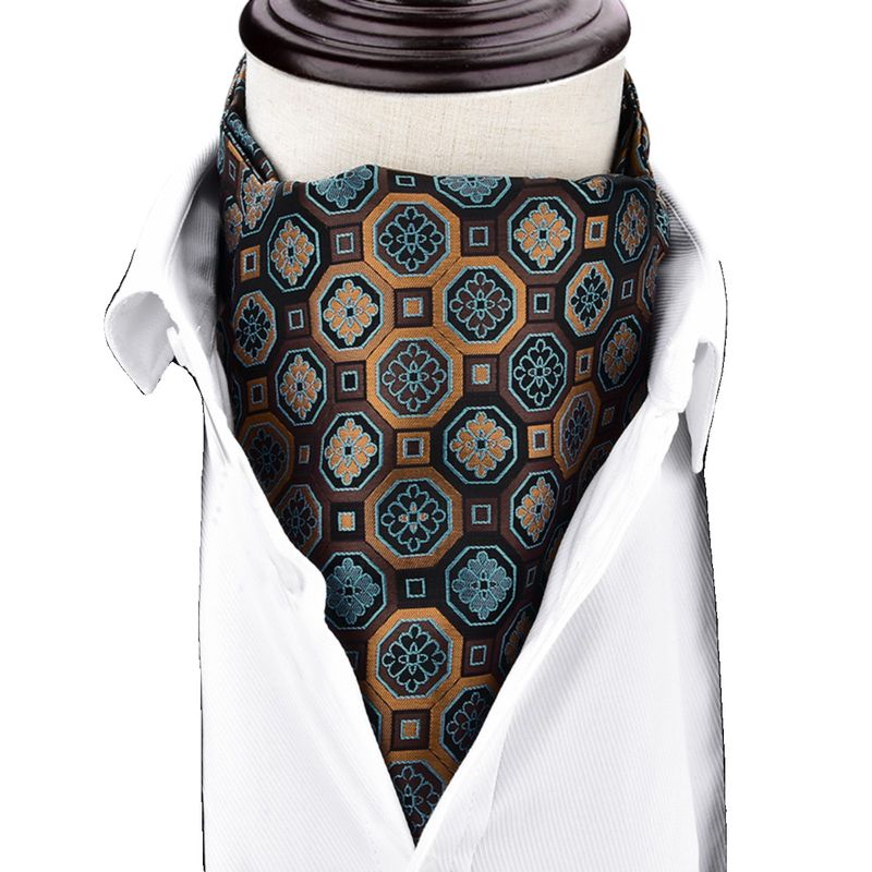 Stesso stile di Gao Qiqiang, cravatta quadrata da uomo, sciarpa Zhang Songwen, camicia da collo_voghion.com