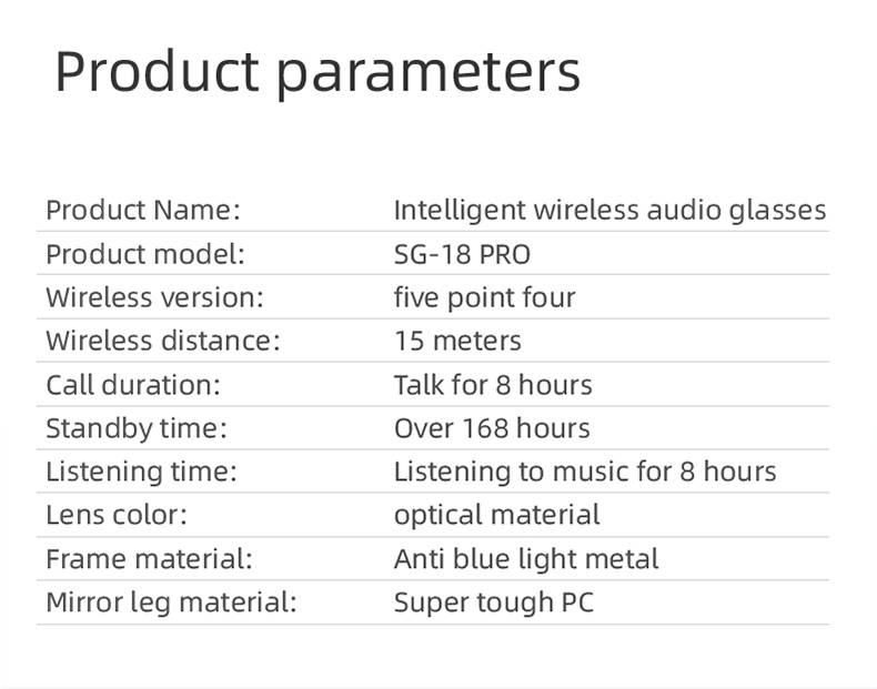 Ochelari de soare inteligenți, ochelari de soare Bluetooth fără fir, cu urechi deschise, muzică și apeluri hands-free, cu protecție UV pentru exterior și control vocal pentru bărbați și femei_voghion.com