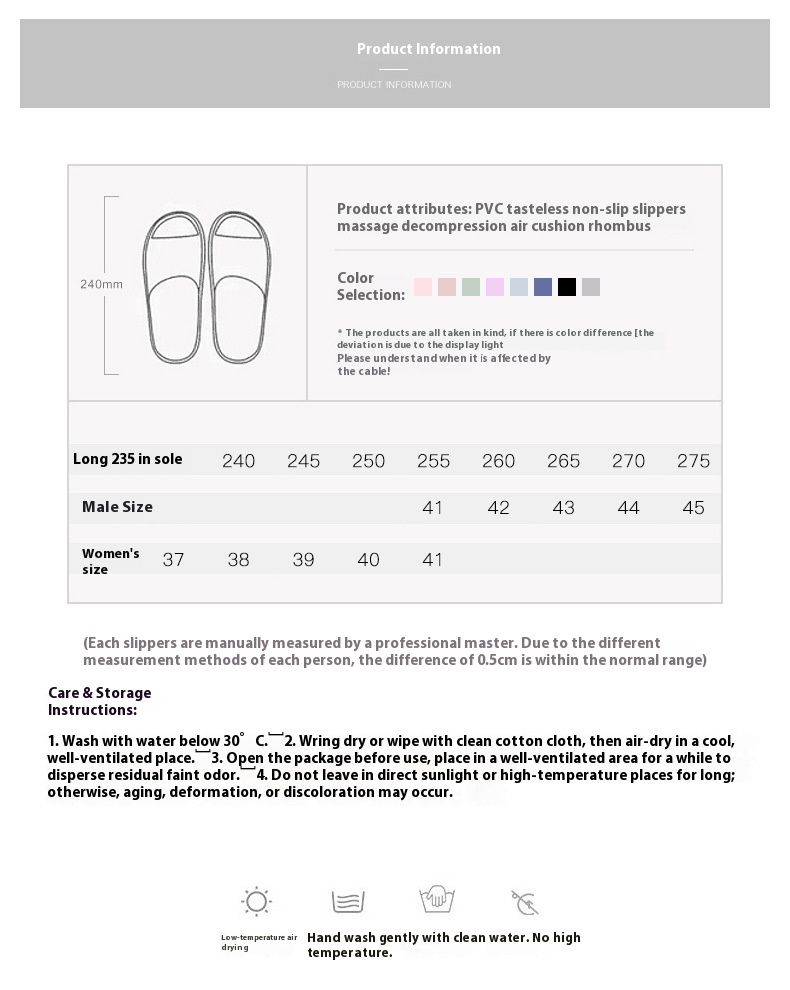 Men's & Women's Anti-Slip PVC Slippers – Breathable Toe Loop Sandals For Home, Bathroom & Outdoor (Minimalist Couple Design, Multiple Colors)_voghion.com
