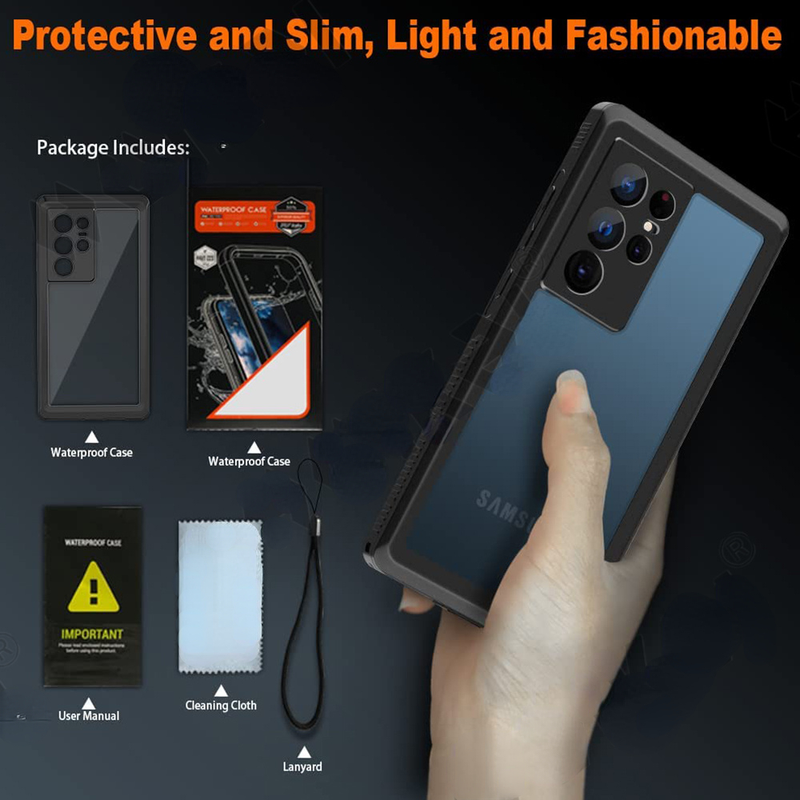 Wterproof IP Shellbox Cse For Smsung S S S Plus Ultr Note Ultr Metl Aluminum Swimming Phone Co wimming_voghion.com