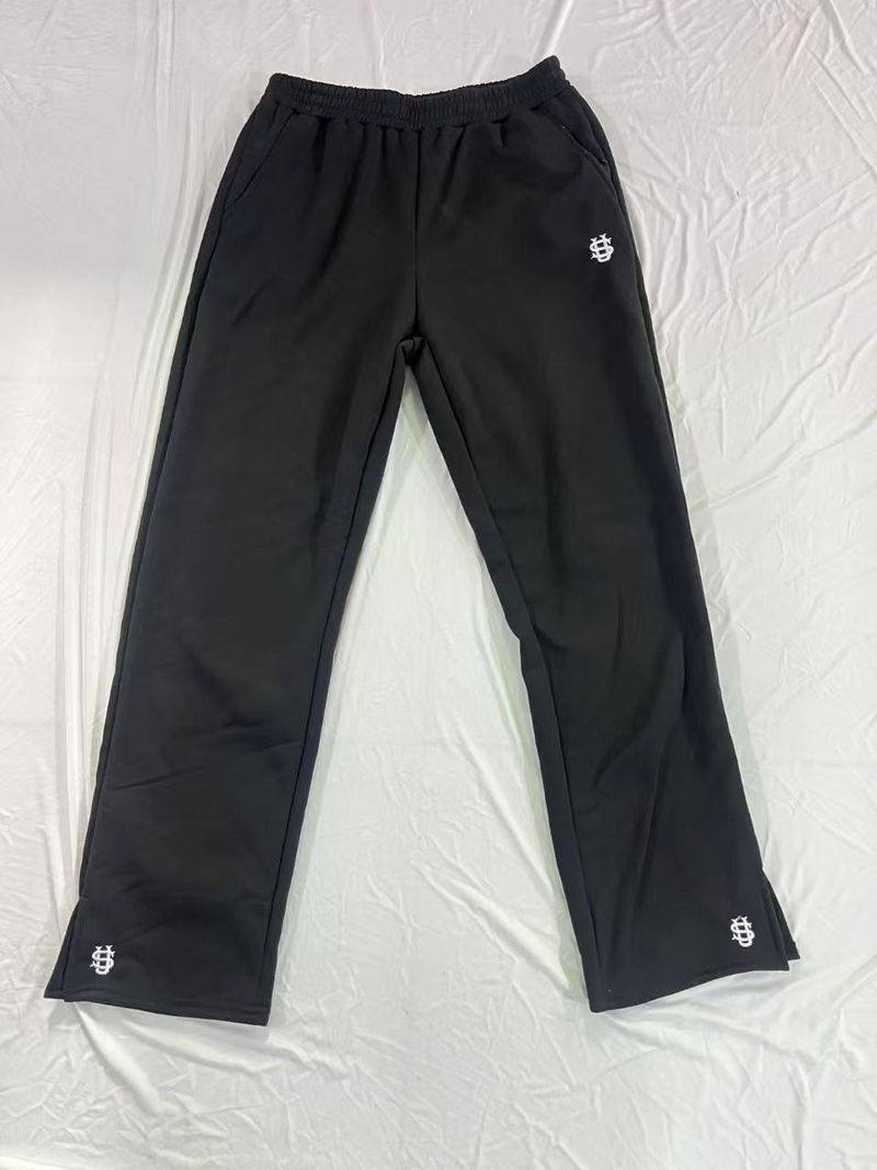 Herenkleding Retro Y2k Street Trend Hip Hop Elastische taille Rits Losse effen kleur Sport Casual Broek_voghion.com