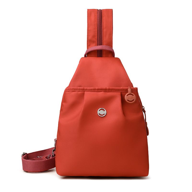 Zaino da donna antifurto in tessuto Oxford leggero mini texture semplice moda trendy versatile piccola borsa_voghion.com
