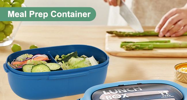 Bento Box per bambini - 3 scomparti con posate_voghion.com