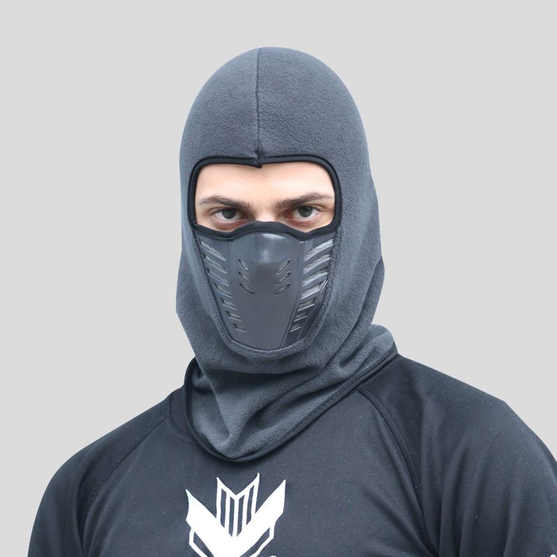 Mască de protecție pentru cap unisex de iarnă pentru bărbați și femei, pentru ciclism, schi, sporturi în aer liber, protecție pentru față, CS, pentru frig și fleece gros și cald_voghion.com