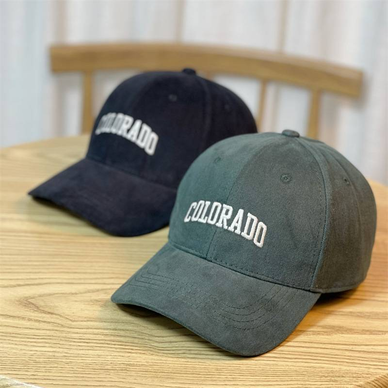 Three dimensional letter embroidered hat for women's autumn and winter new duckbill hat casual versatile baseball cap_voghion.com
