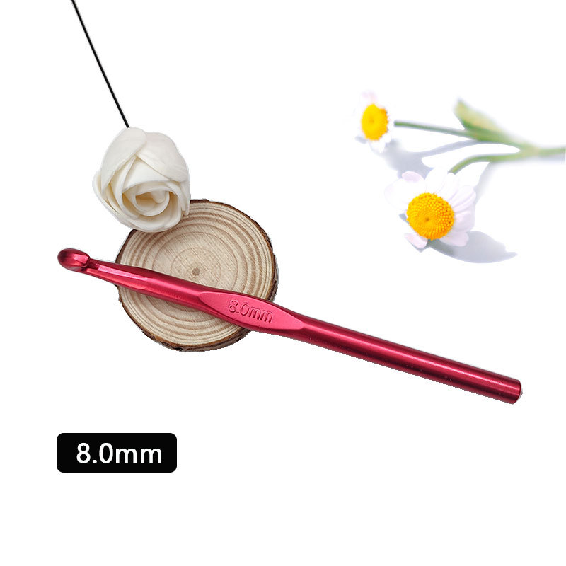 Set da 100 pezzi per uncinetto, ossido di alluminio colorato, testa singola, set completo di materiale per uncinetto fai da te, strumento per tessitura_voghion.com
