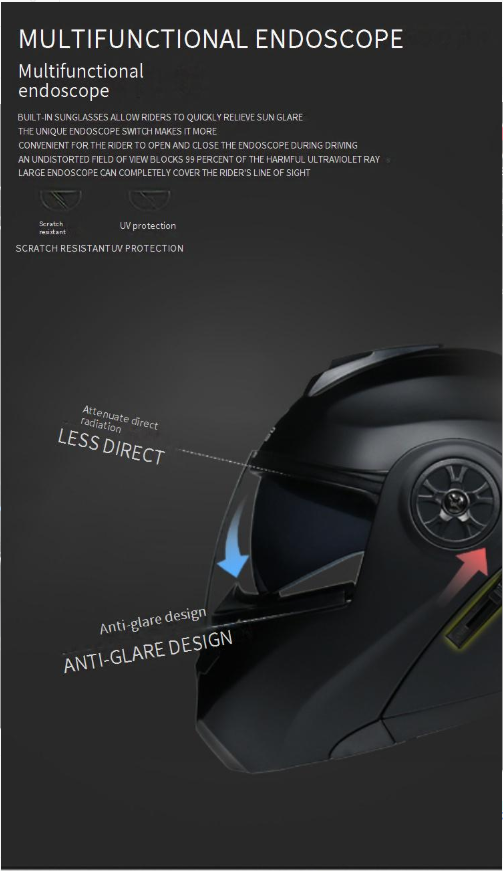 Motorcycle Accessories & Parts full face helmet flip up helmet small helmet body four seasons full coverage non motorcycle helmet_voghion.com