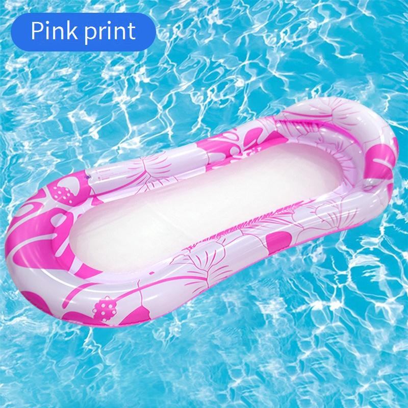 Inflatable PVC Hammock & Water Float - Heavy-Duty Mesh Pool Lounger For Swimming Sunbathing And Relaxation_voghion.com