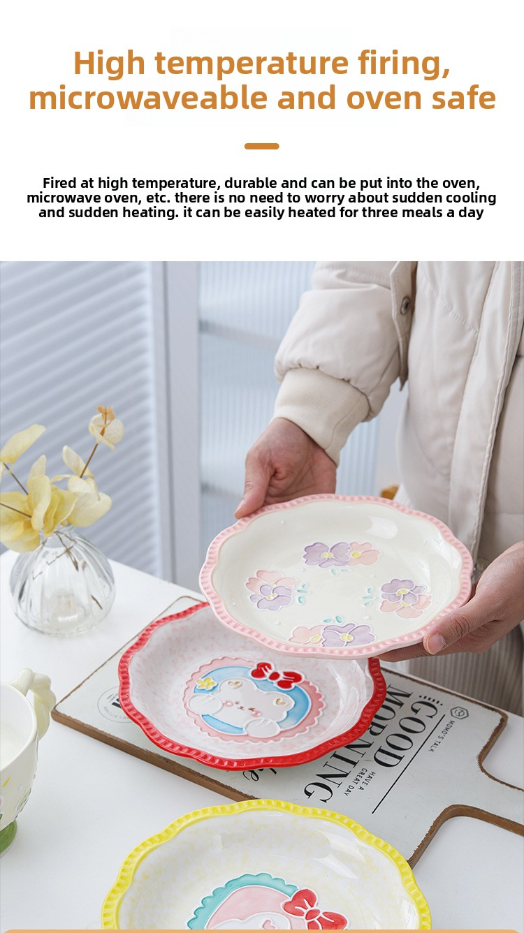 Pastel Ceramic Spoon Set – Cute Twisted Handle Coffee & Tea Stirring Spoon Kawaii Aesthetic For Home Dessert Milk & Breakfast Non-Slip Tip_voghion.com