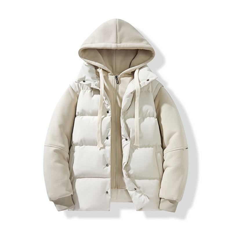 Herren-Winterjacke mit Kapuze im Lagendesign – Verdickter, locker sitzender Baumwollmantel mit modischem Design für die Freizeit_voghion.com