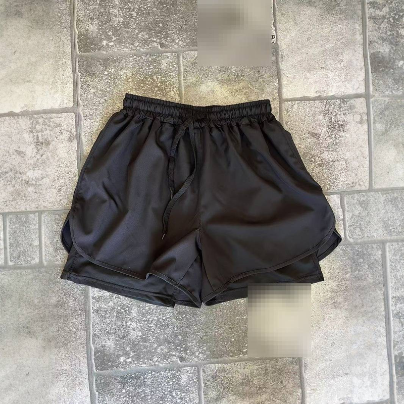 Men's Athletic Running Shorts With Built-in Liner – Quick-Dry Basketball Gym Shorts For Training & Sports (Black, S-4XL)_voghion.com