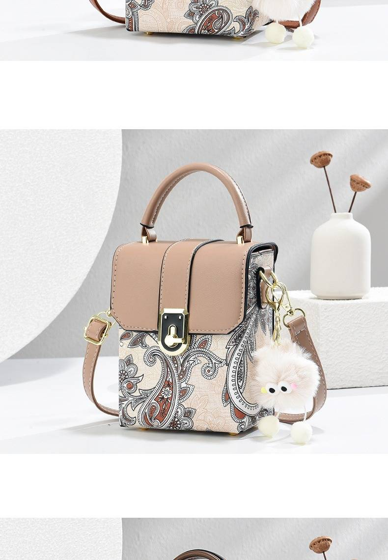 Borsa a tracolla piccola ricamata elegante da donna con tracolla staccabile, mini borsa in pelle PU per uso quotidiano, borsa per cellulare da donna_voghion.com
