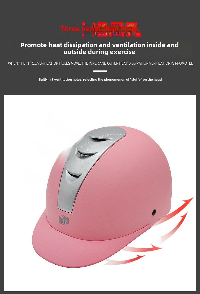 Jezdecká helma, jezdecká čepice, jezdecká čepice, letní ultralehká dětská jezdecká helma, velkoobchod s přeshraniční generací_voghion.com