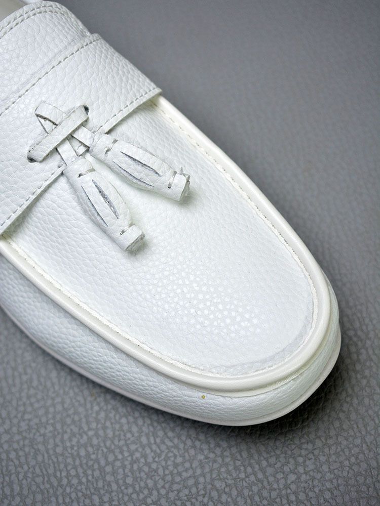 Trendy 2024 Autumn New Le Fu Men's Soft Soled Bean Trendy One Foot Casual Shoes_voghion.com