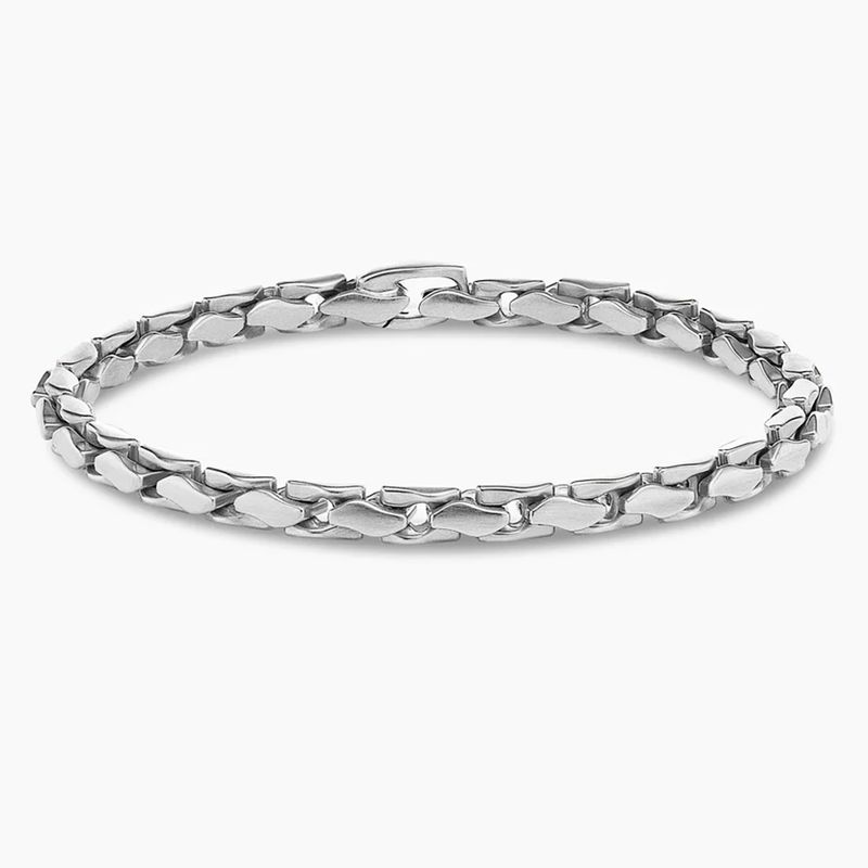 Acciaio inossidabile 6MM largo acciaio inossidabile coppia personalità Hip Hop catena braccialetto uomo_voghion.com