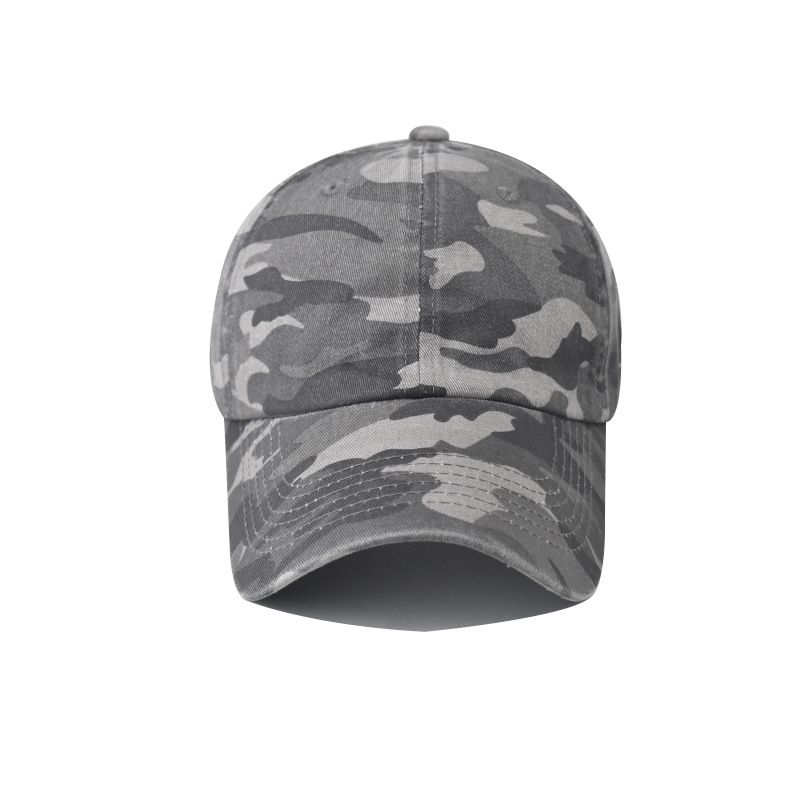 Cappellino da baseball in cotone lavato per uomo e donna, nuovo stile primaverile, super piacevole al tatto, classico berretto mimetico a becco d'anatra_voghion.com