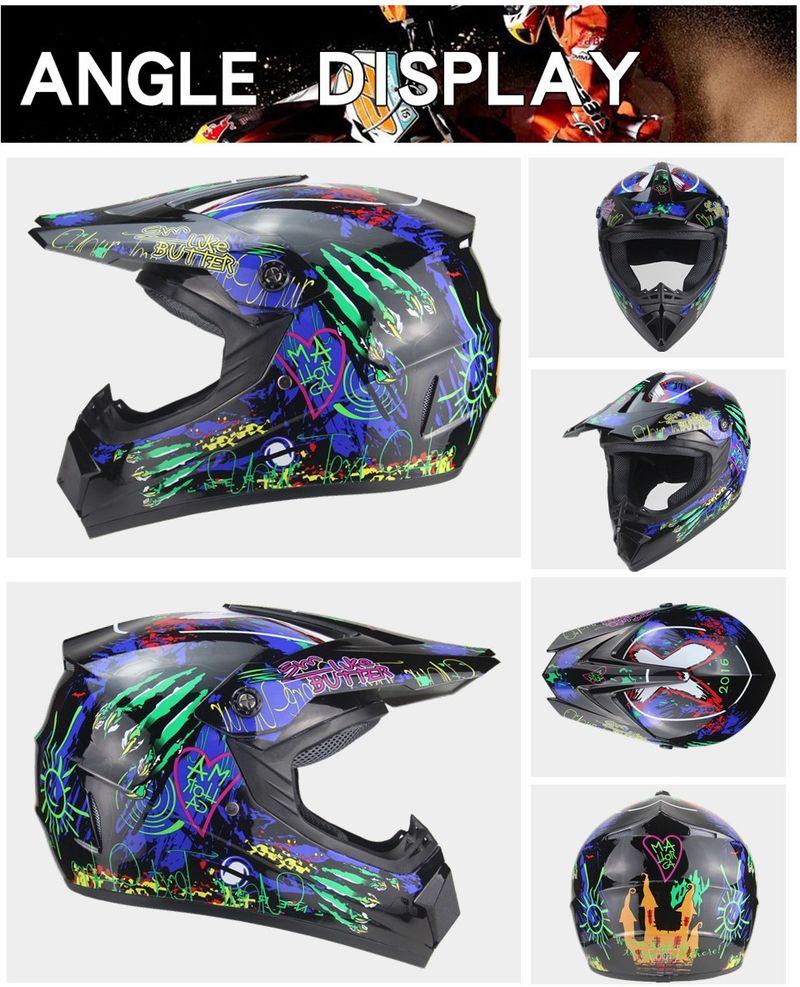 Casque VTT cross-country, version exclusive pour le commerce extérieur transfrontalier, support VTT descente, kart jeunesse_voghion.com