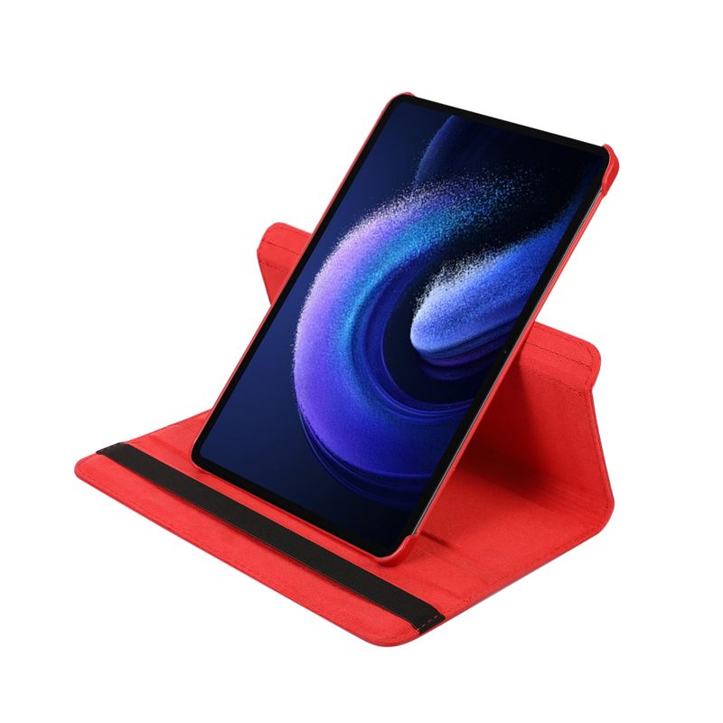 For Xiaomi Pad 6 / Pad 6 Pro 360 Degree Rotation Litchi Texture Leather Tablet Case(Black)_voghion.com