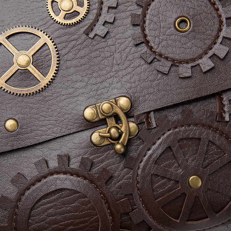 Steampunk retro frauen mit einem schulter schräg Satchel handtasche_voghion.com