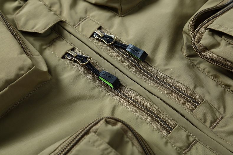 Gilet de pêche respirant en maille pour homme avec accessoires détachables, veste de voyage imperméable pour photographe, idéale pour la randonnée en plein air et l'exploration urbaine._voghion.com