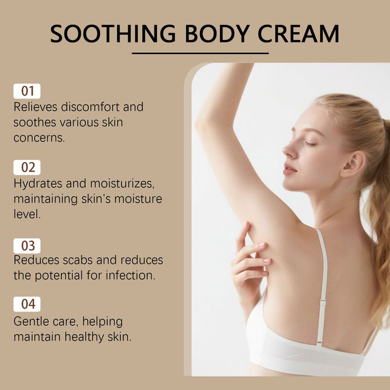SOUTH MOON Cream Comfortable Refreshing Hydrating Moisturizing Easy Absorption Gentle Care For Body Skin_voghion.com