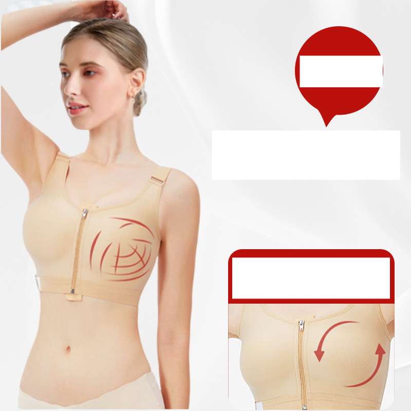 Damenbekleidung Postoperative Formwäsche zur Brustvergrößerung, Bruststraffung, Brustformungstop, Prothesenfixierung, Bruststraffung_voghion.com