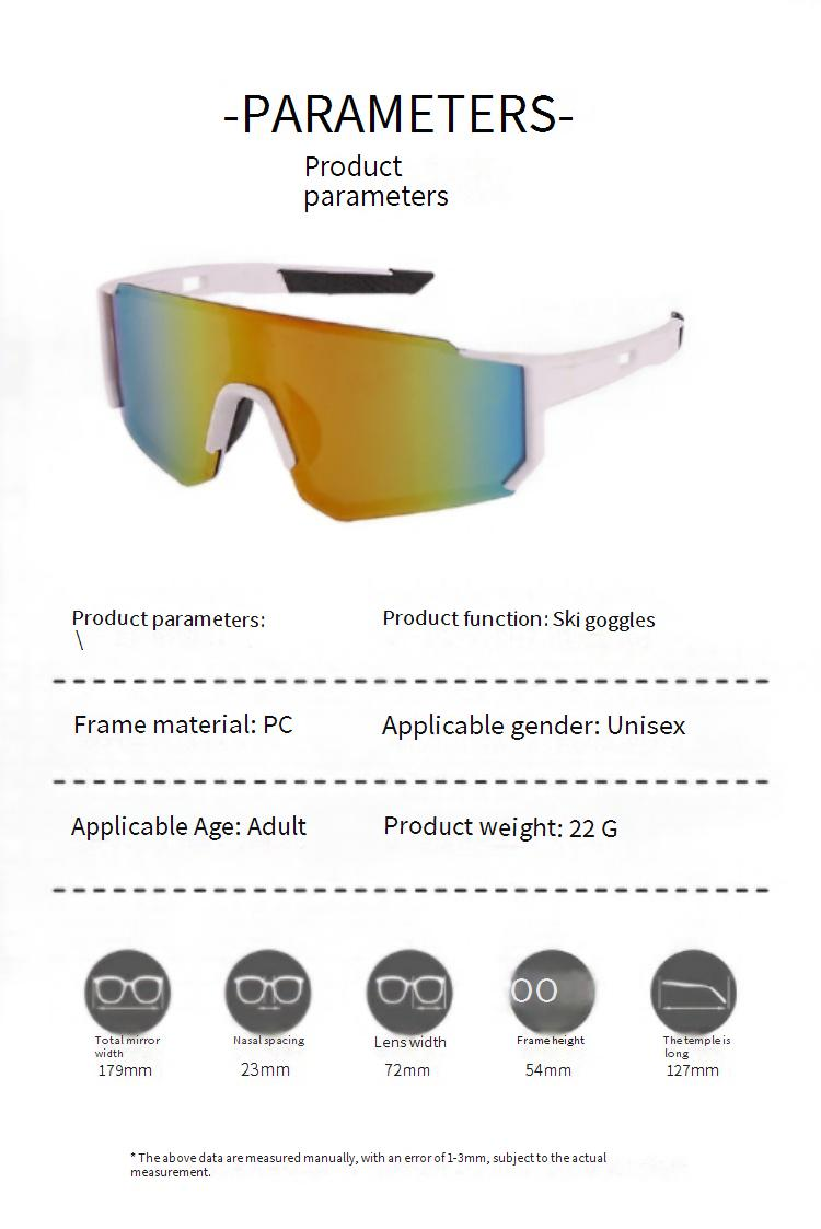 Módní nové horolezecké barevné sluneční brýle cyklistické brýle lyžařské brýle řidičské brýle proti ultrafialovému záření_voghion.com