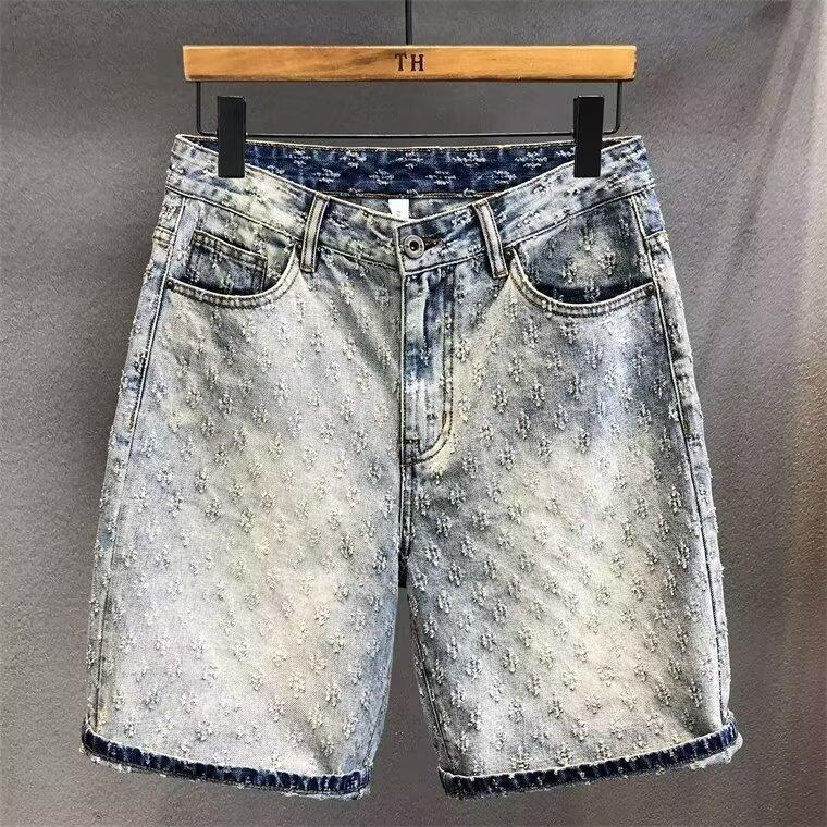 Herrenbekleidung Freizeitshorts im amerikanischen Stil für Herren – Trendy Loose Fit 5-Zoll-Sommershorts mit einzigartigem Design (atmungsaktiver, sportlicher Stil)_voghion.com