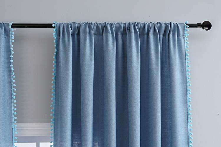 Semi Blackout Kitchen Curtains For Small Windows - Thermal Insulated Cafe Curtains With Rod Pocket, Privacy Sheer Window Panel_voghion.com