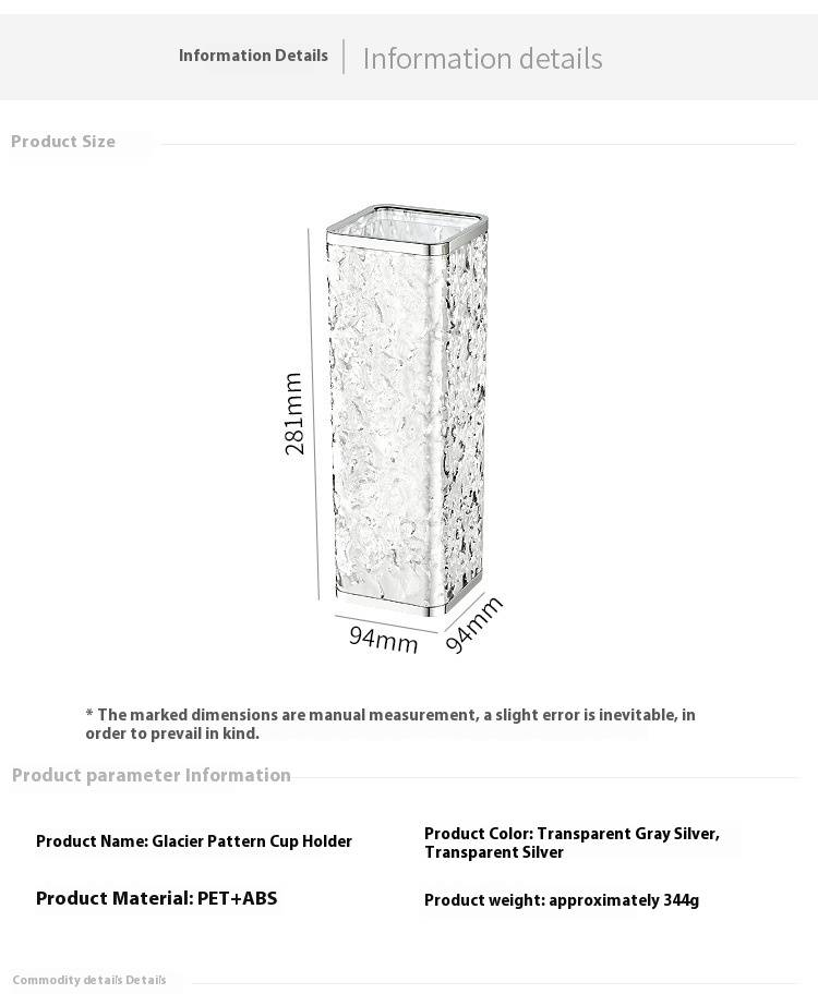 Elegante bekerdispenser voor aan de muur – hygiënische papieren bekerhouder zonder boren voor keuken/kantoor, transparant mat ontwerp (PET+ABS materiaal, haakbevestiging)_voghion.com