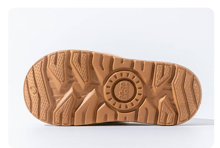 Damenschuhe, süße Plüsch-Baumwoll-Hausschuhe für Mädchen, Winter-Outdoor-Kleidung, neuer Stil, für drinnen und draußen, rutschfeste Plüsch-warme Baumwoll-Hausschuhe_voghion.com