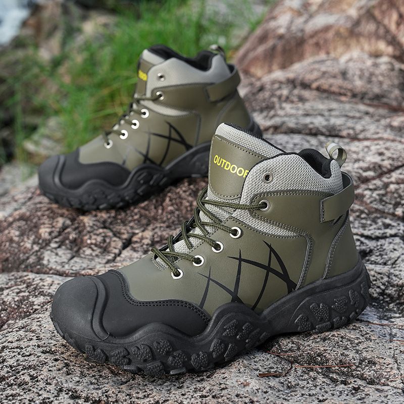 Scarpe sportive da uomo in pelle per l'autunno e l'inverno, scarpe da trekking di grandi dimensioni, scarpe da trekking impermeabili per il commercio estero transfrontaliero_voghion.com
