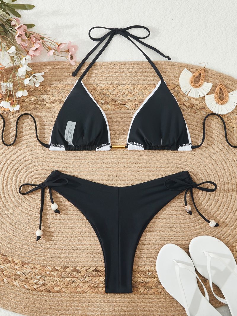 2025 Neuer schnelltrocknender High-End-Profi-Bikini-Badeanzug mit sexy, eng anliegendem Rücken und geteiltem Hot Spring-Badeanzug für Frauen_voghion.com