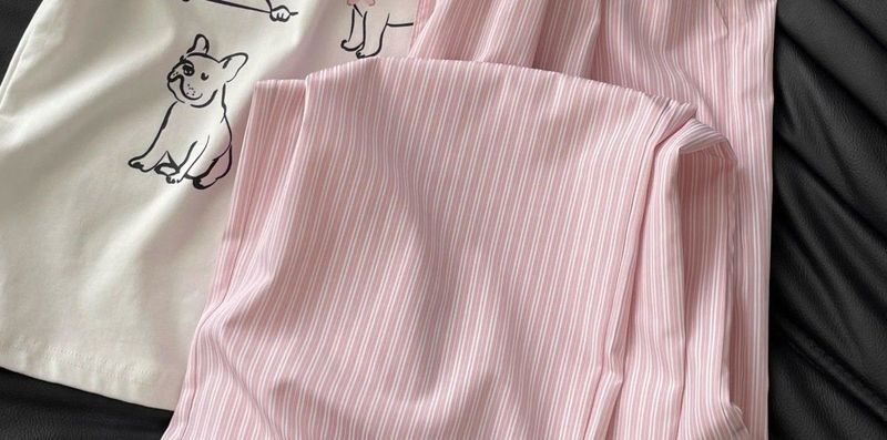 Women's High Waist Wide Leg Palazzo Pants - Soft Rayon Blend Fabric, Loose Fit, Casual Summer Beach Pants With Pockets, Bohemian Striped Trousers_voghion.com