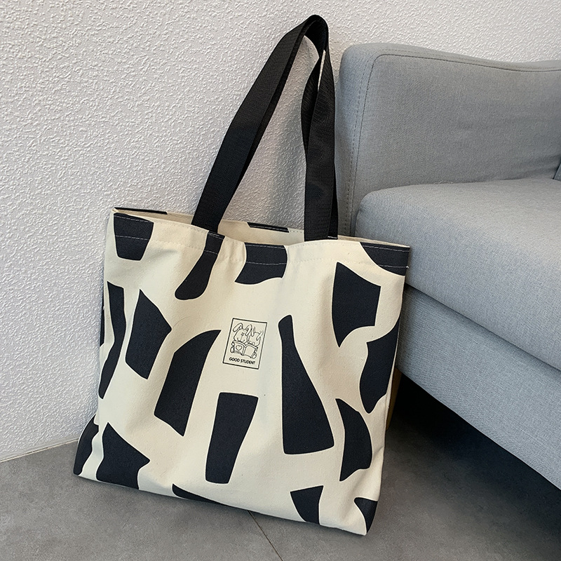 Tela da donna monospalla per lezione, outfit da studentessa universitaria, stile coreano Instagram con cerniera, design artistico,_voghion.com