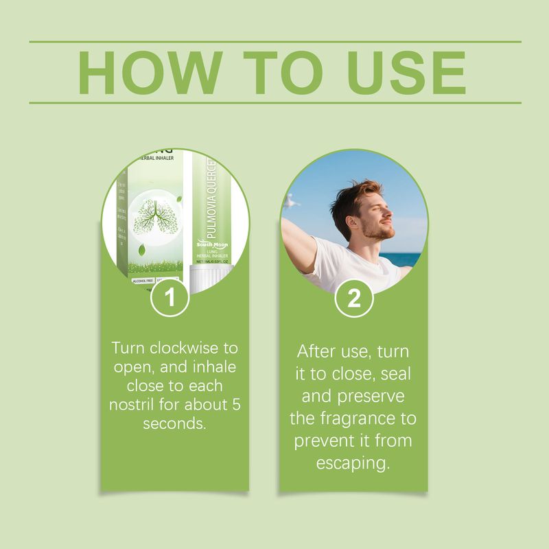 Frisse inhalatie, zachte ingrediënten, voedende, schone neus, dagelijkse verzorging, neusstick_voghion.com