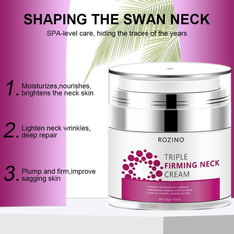 Neck wrinkle removing tightening whitening cream, mask, and lightening artifact, neck care_voghion.com