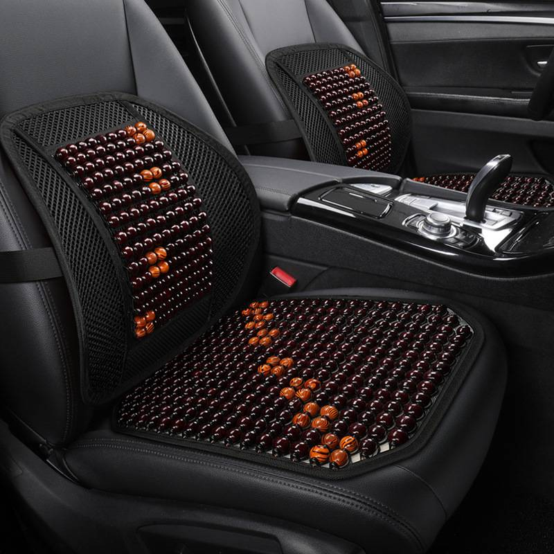 Houten kralenkussen Vierkante mat Ademende houten kralen taille Fabrieksgoederen Directe levering van autoproducten_voghion.com