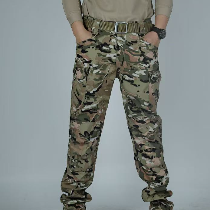 Tactical Cargo Pants For Men – Military-Inspired Workwear (Stretch, Multi-Pocket, Camo & Solid Colors, S-3XL)_voghion.com