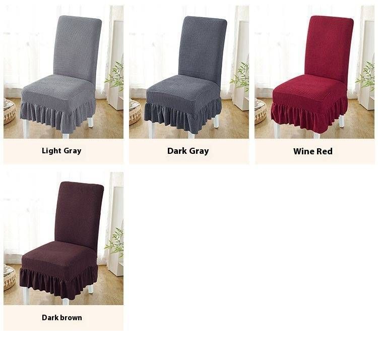 Cotton Tablecloth With Elastic Hem - Non-Slip Square Table Cover For Home & Restaurant, Anti-Scratch & Washable (Multiple Colors & Sizes)_voghion.com