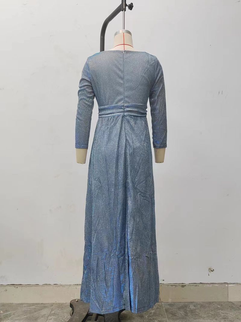 Women's Clothing banquet dress ins double-sided sequined large skirt tube top sexy fashion jumpsuit_voghion.com